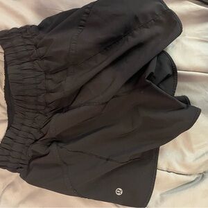 Lululemon Black Athletic Shorts